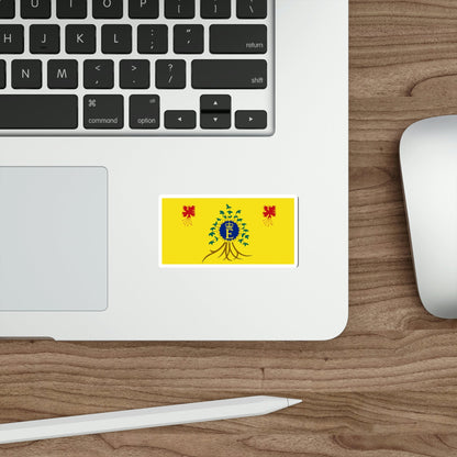 Royal Standard of Barbados STICKER Vinyl Die-Cut Decal-The Sticker Space