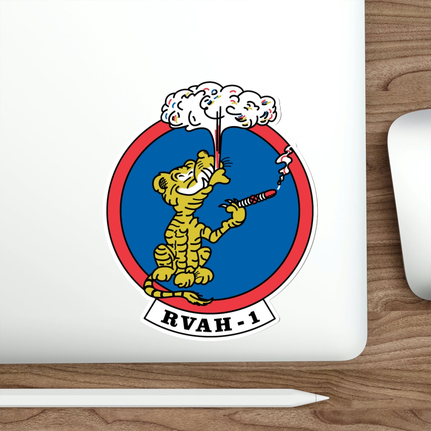 RVAH 1 (U.S. Navy) STICKER Vinyl Die-Cut Decal-The Sticker Space