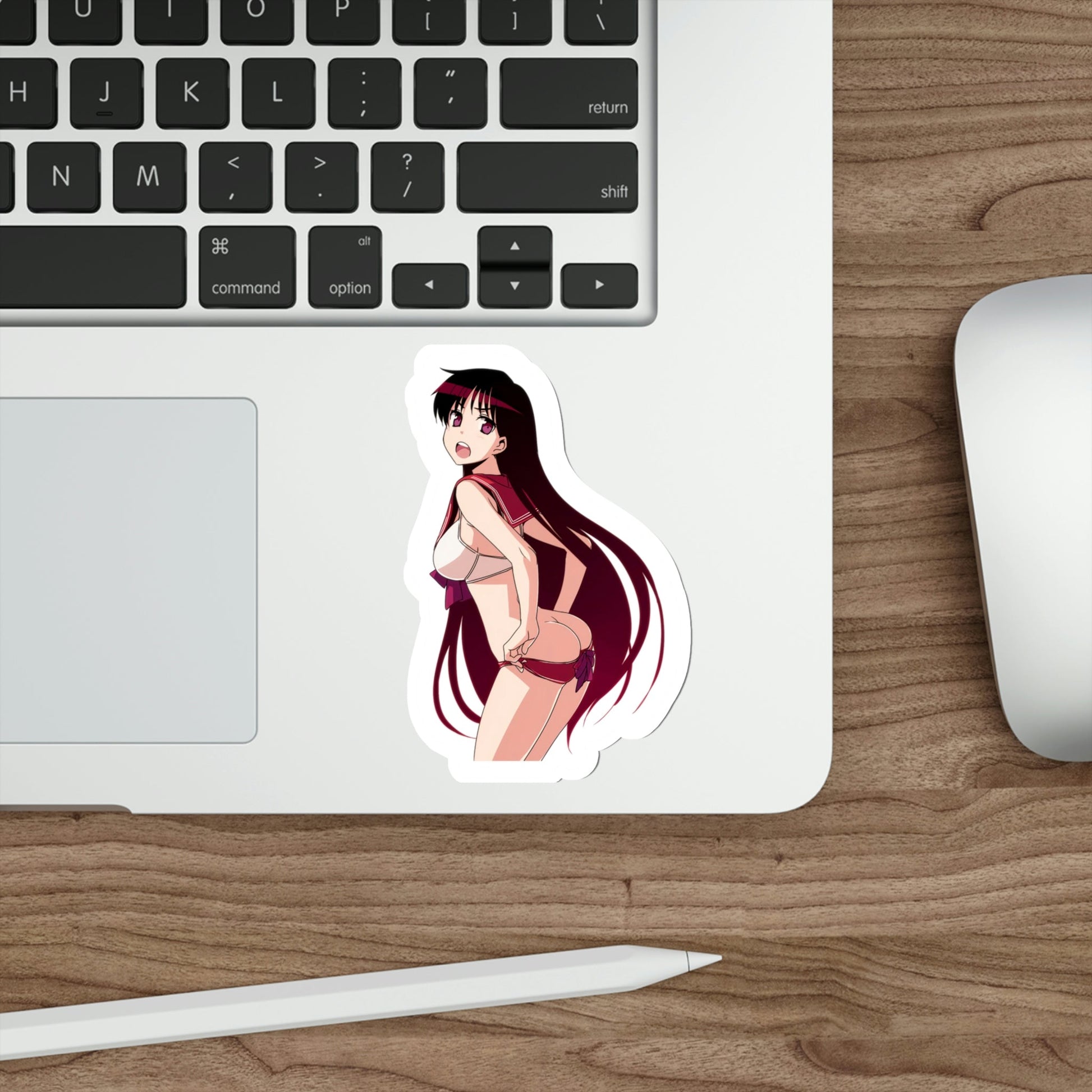 Sailor Moon - Hino Rei Sailor Mars v2 (Anime/Ecchi/Waifu) STICKER Vinyl Die-Cut Decal-The Sticker Space