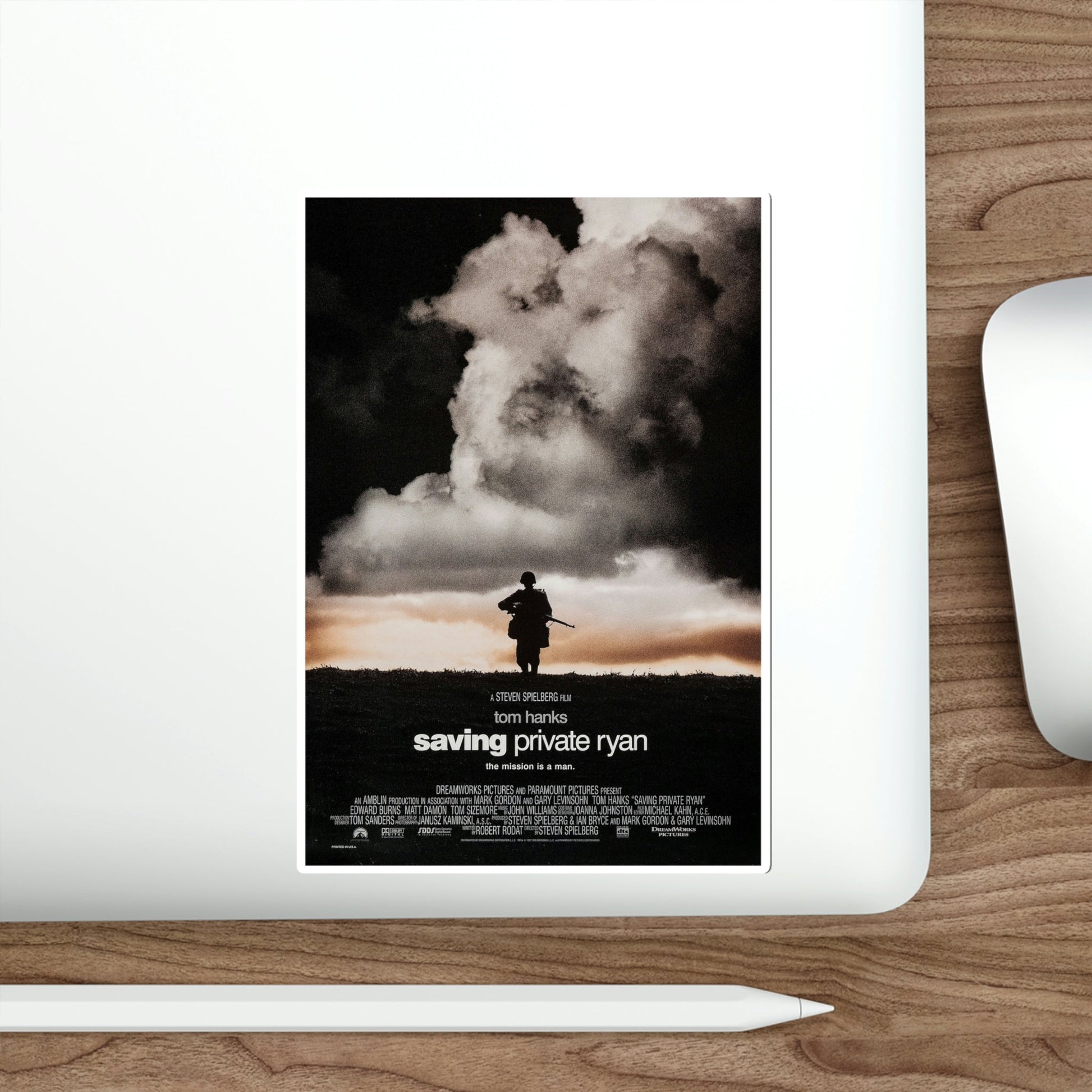 Saving Private Ryan 1998 Movie Poster STICKER Vinyl Die-Cut Decal-The Sticker Space