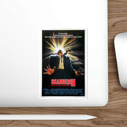 Scanners II 1991 Movie Poster STICKER Vinyl Die-Cut Decal-The Sticker Space