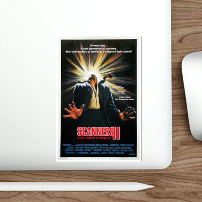 Scanners II 1991 Movie Poster STICKER Vinyl Die-Cut Decal-The Sticker Space