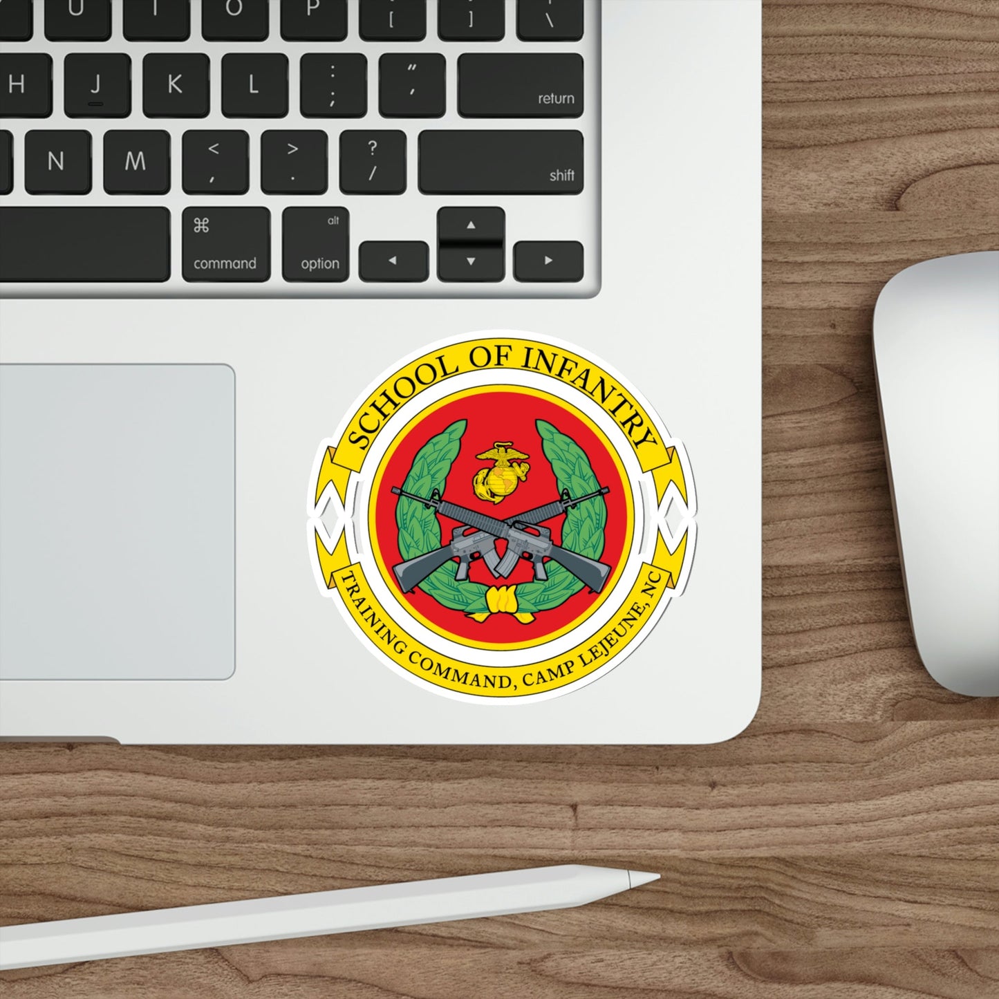 School Of Infantry Training CommandCamp Lejeune NC (USMC) STICKER Vinyl Die-Cut Decal-The Sticker Space