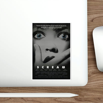 Scream 1996 Movie Poster STICKER Vinyl Die-Cut Decal-The Sticker Space