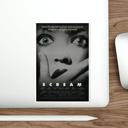 Scream 1996 Movie Poster STICKER Vinyl Die-Cut Decal-The Sticker Space