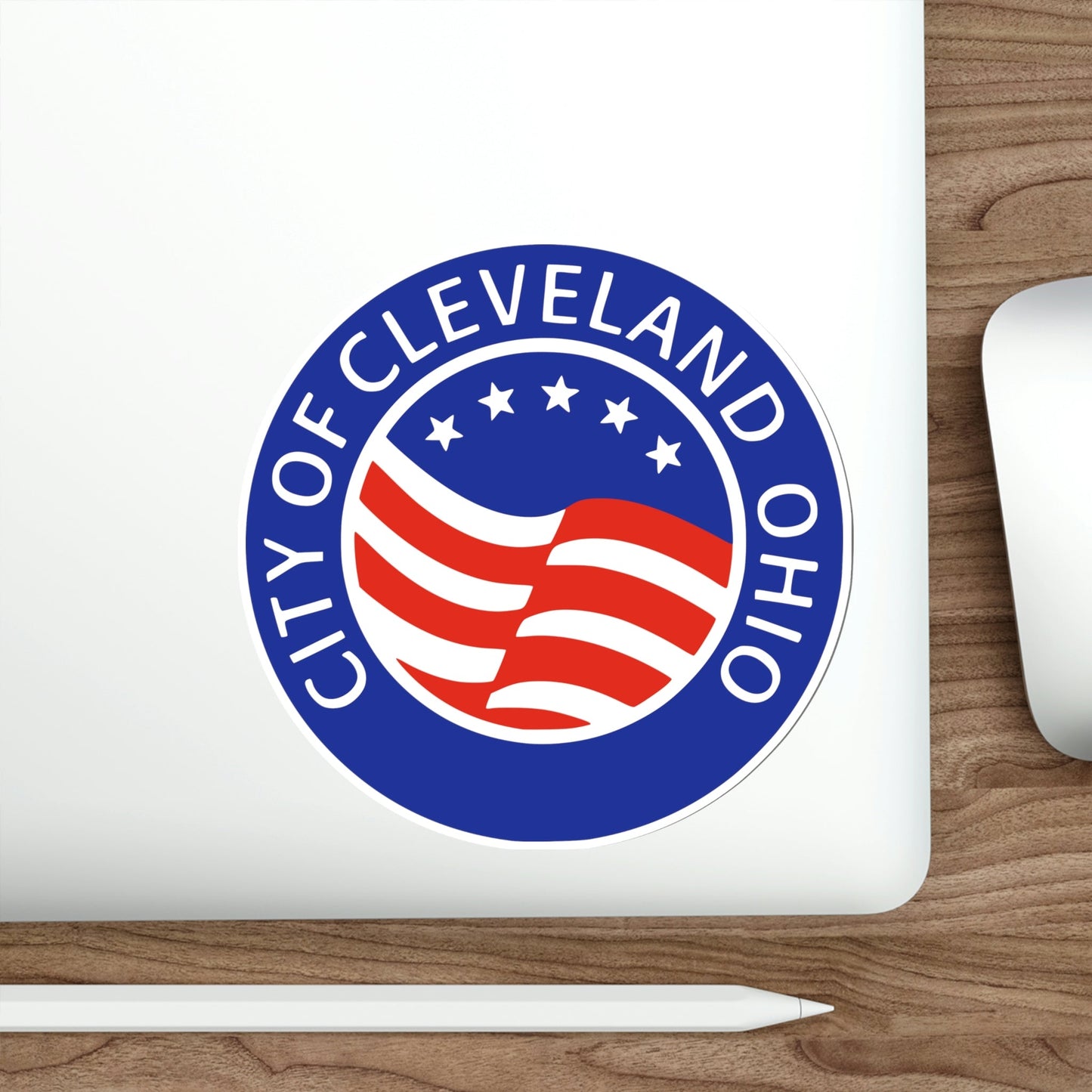 Seal of Cleveland Ohio USA STICKER Vinyl Die-Cut Decal-The Sticker Space