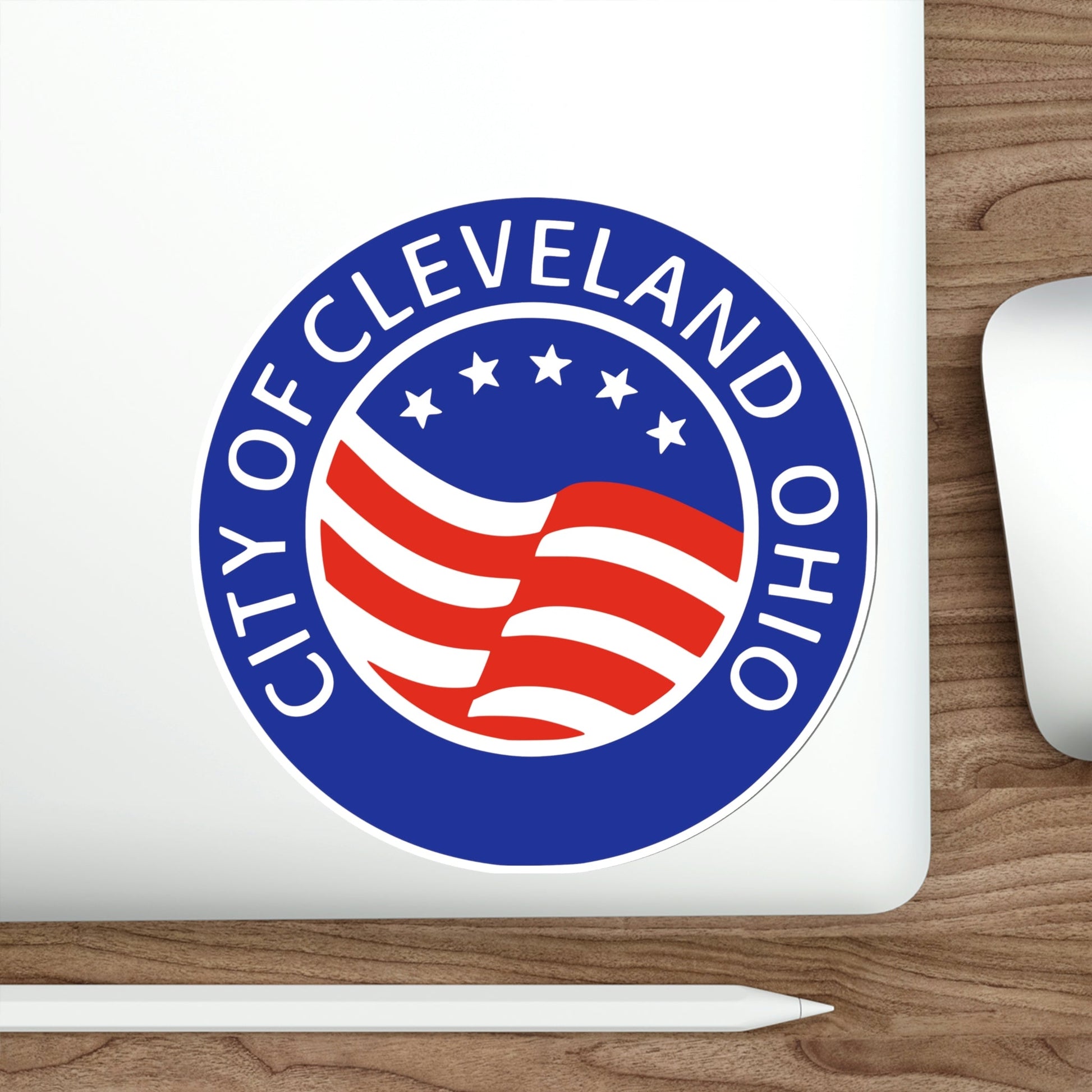 Seal of Cleveland Ohio USA STICKER Vinyl Die-Cut Decal-The Sticker Space