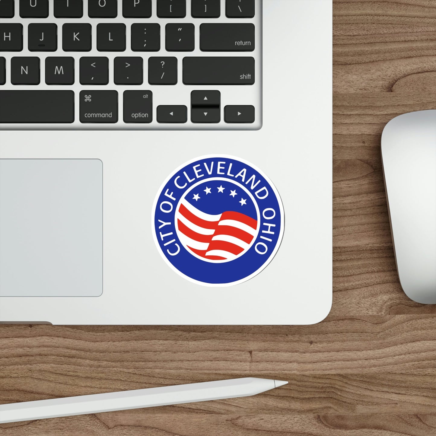 Seal of Cleveland Ohio USA STICKER Vinyl Die-Cut Decal-The Sticker Space