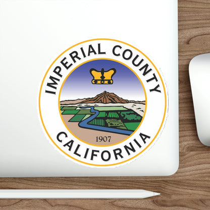 Seal of Imperial County, California USA STICKER Vinyl Die-Cut Decal-The Sticker Space