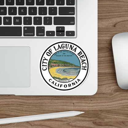 Seal of Laguna Beach California USA STICKER Vinyl Die-Cut Decal-The Sticker Space