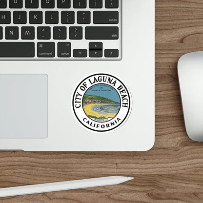 Seal of Laguna Beach California USA STICKER Vinyl Die-Cut Decal-The Sticker Space