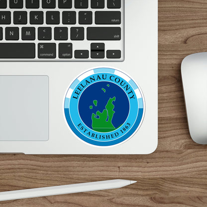 Seal of Leelanau County, Michigan USA STICKER Vinyl Die-Cut Decal-The Sticker Space