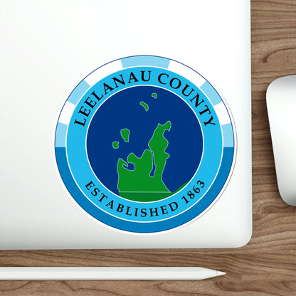 Seal of Leelanau County, Michigan USA STICKER Vinyl Die-Cut Decal-The Sticker Space