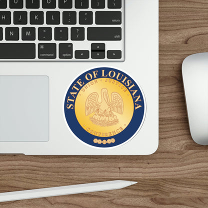 Seal of Louisiana 1902-2006 STICKER Vinyl Die-Cut Decal-The Sticker Space