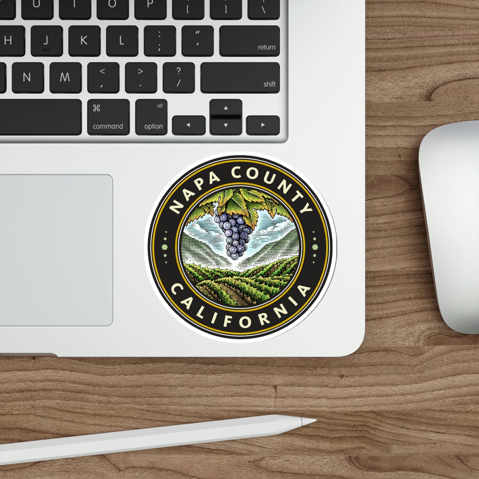 Seal of Napa County, California USA STICKER Vinyl Die-Cut Decal-The Sticker Space