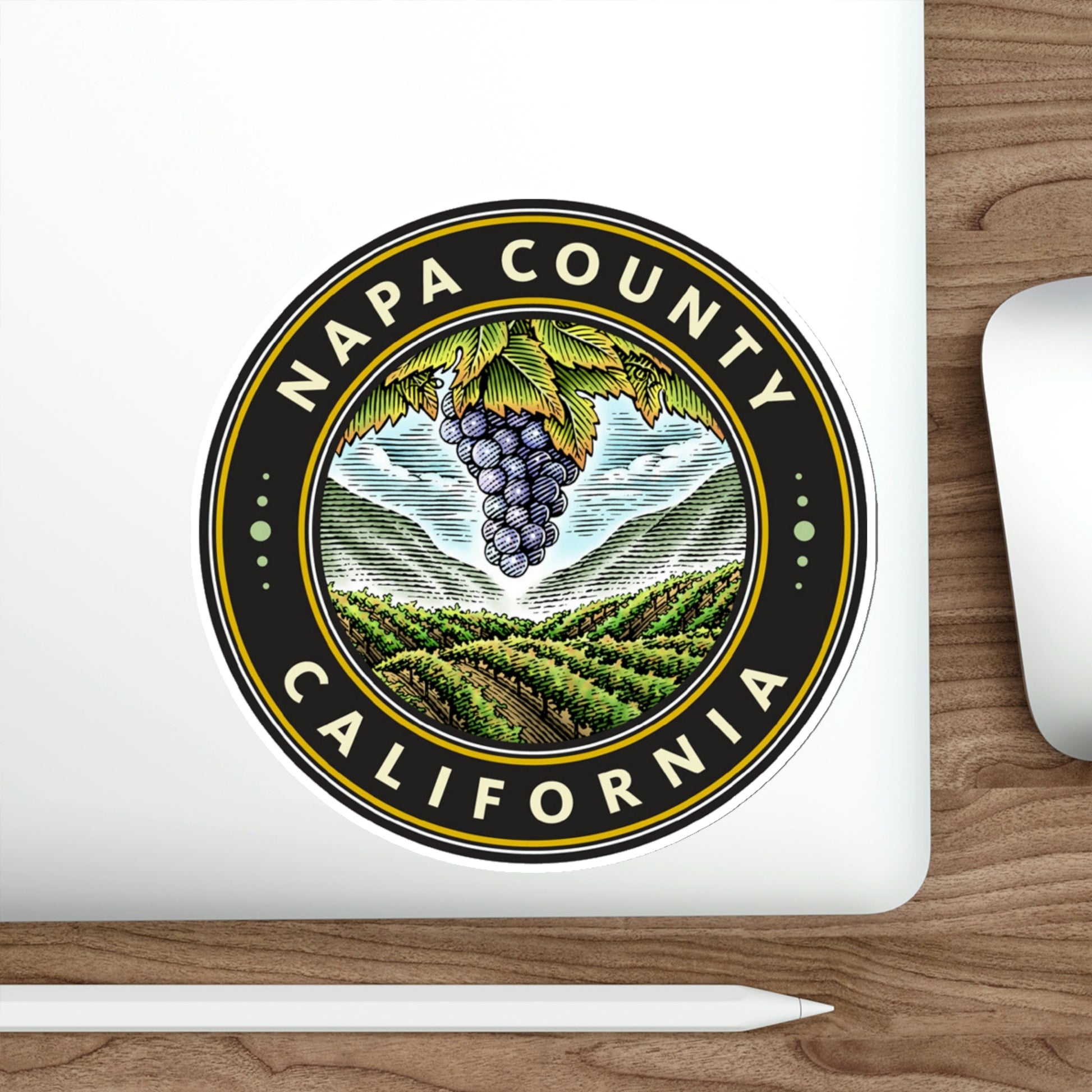 Seal of Napa County, California USA STICKER Vinyl Die-Cut Decal-The Sticker Space