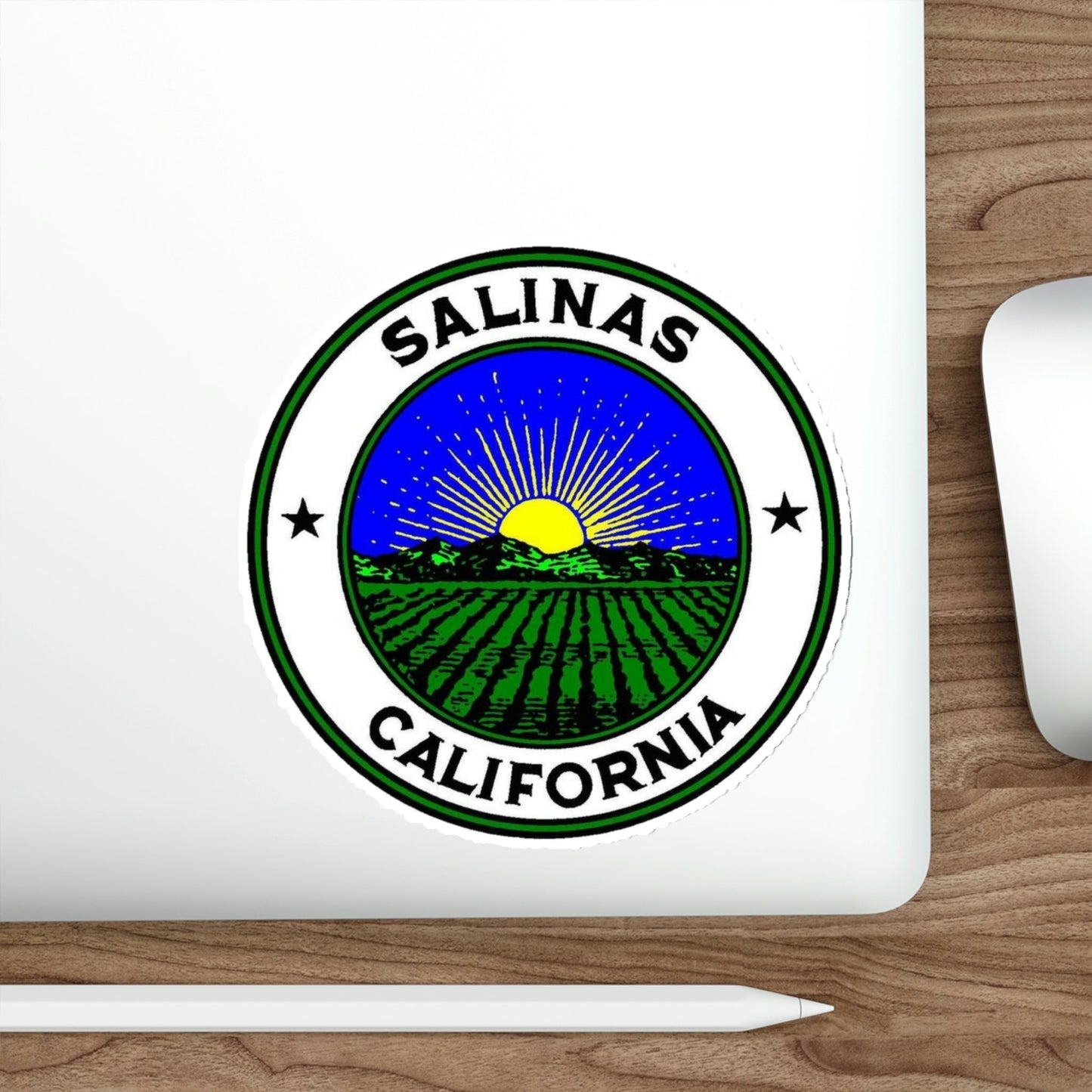 Seal of Salinas California USA STICKER Vinyl Die-Cut Decal-The Sticker Space