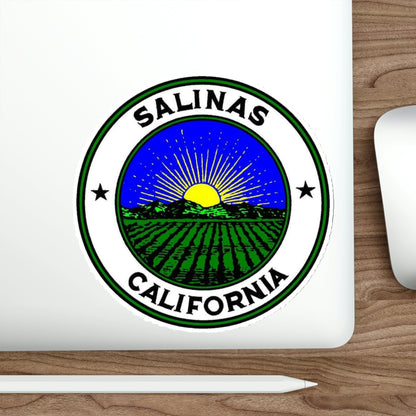 Seal of Salinas California USA STICKER Vinyl Die-Cut Decal-The Sticker Space