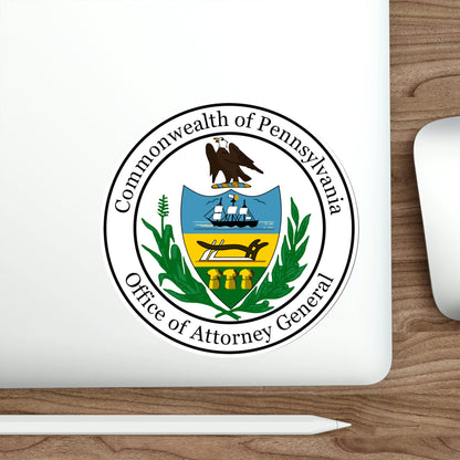 Seal of the Attorney General of Pennsylvania STICKER Vinyl Die-Cut Decal-The Sticker Space