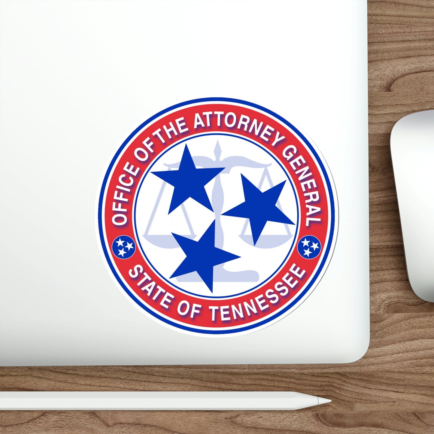 Seal of the Attorney General of Tennessee STICKER Vinyl Die-Cut Decal-The Sticker Space