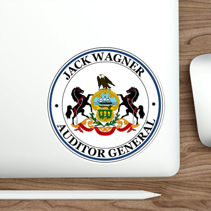 Seal of the Auditor General of Pennsylvania STICKER Vinyl Die-Cut Decal-The Sticker Space