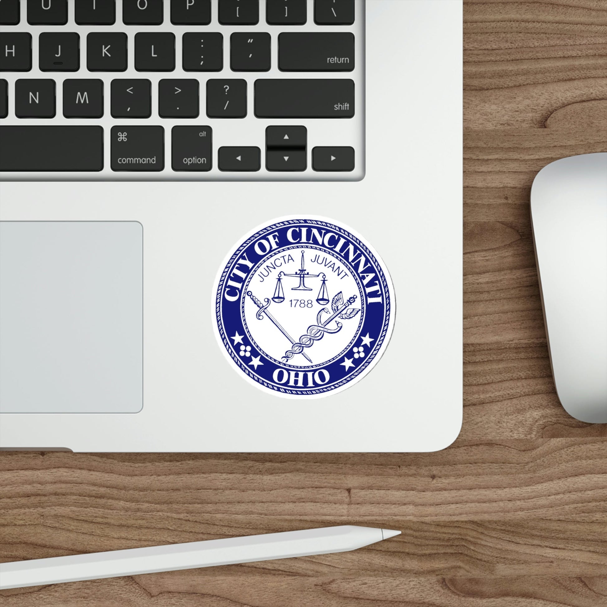 Seal of the City of Cincinnati Ohio USA STICKER Vinyl Die-Cut Decal-The Sticker Space