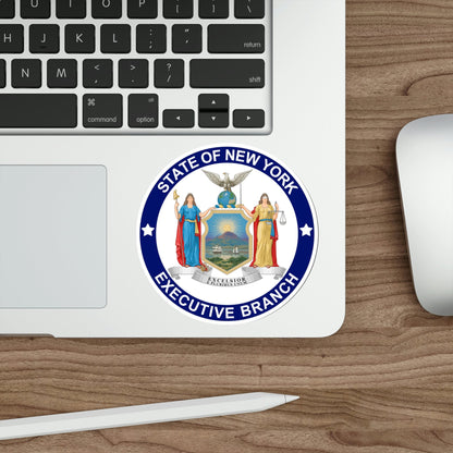 Seal of the Executive Branch of New York STICKER Vinyl Die-Cut Decal-The Sticker Space