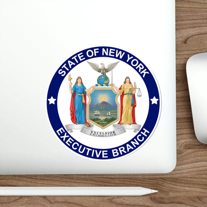 Seal of the Executive Branch of New York STICKER Vinyl Die-Cut Decal-The Sticker Space