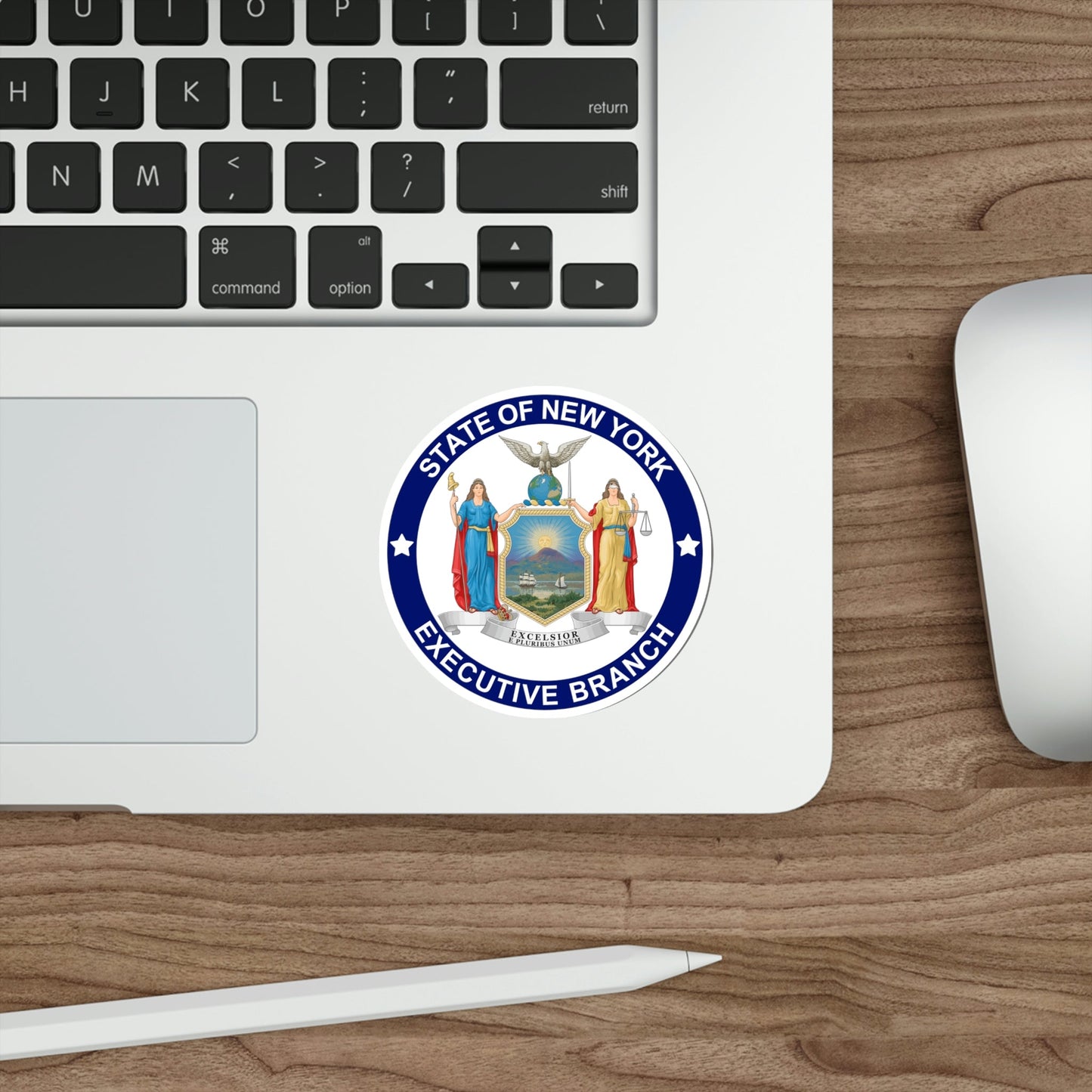 Seal of the Executive Branch of New York STICKER Vinyl Die-Cut Decal-The Sticker Space