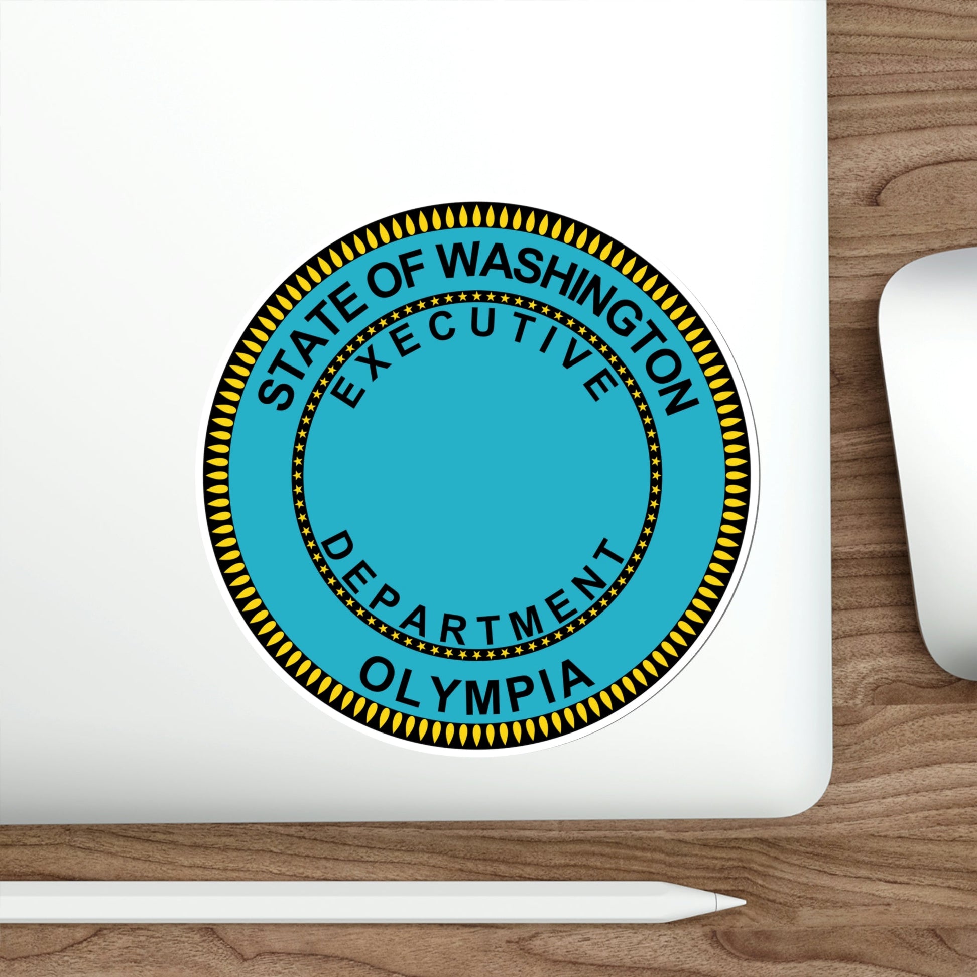 Seal of the Executive Department of Washington STICKER Vinyl Die-Cut Decal-The Sticker Space