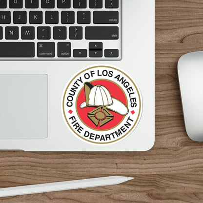 Seal of the Los Angeles County Fire Department USA STICKER Vinyl Die-Cut Decal-The Sticker Space