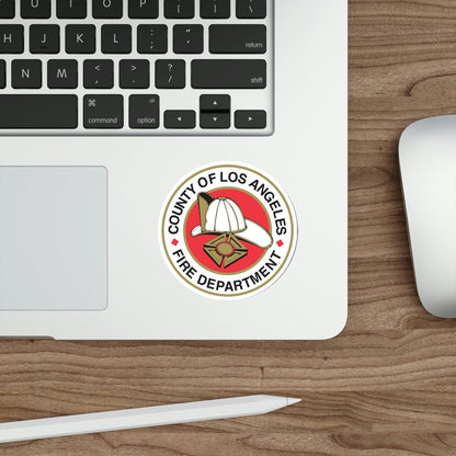 Seal of the Los Angeles County Fire Department USA STICKER Vinyl Die-Cut Decal-The Sticker Space