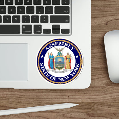 Seal of the New York State Assembly STICKER Vinyl Die-Cut Decal-The Sticker Space