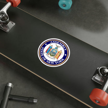 Seal of the New York State Assembly STICKER Vinyl Die-Cut Decal-The Sticker Space