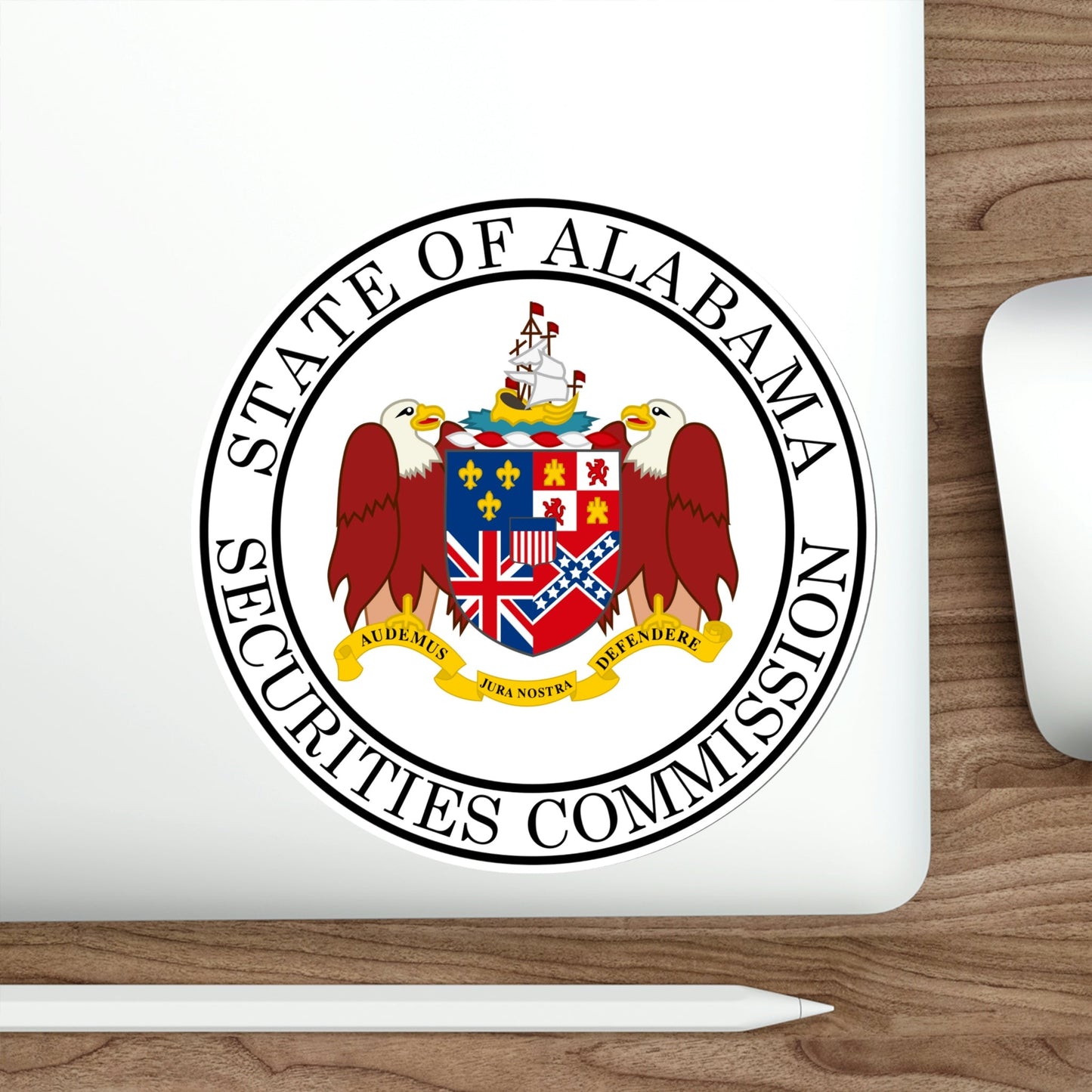 Securities Commission of Alabama STICKER Vinyl Die-Cut Decal-The Sticker Space