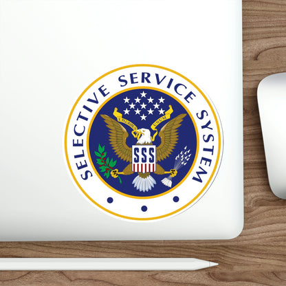 Selective Service System SSS STICKER Vinyl Die-Cut Decal-The Sticker Space