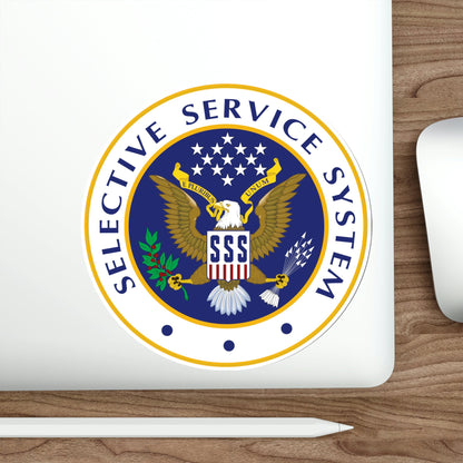 Selective Service System SSS STICKER Vinyl Die-Cut Decal-The Sticker Space