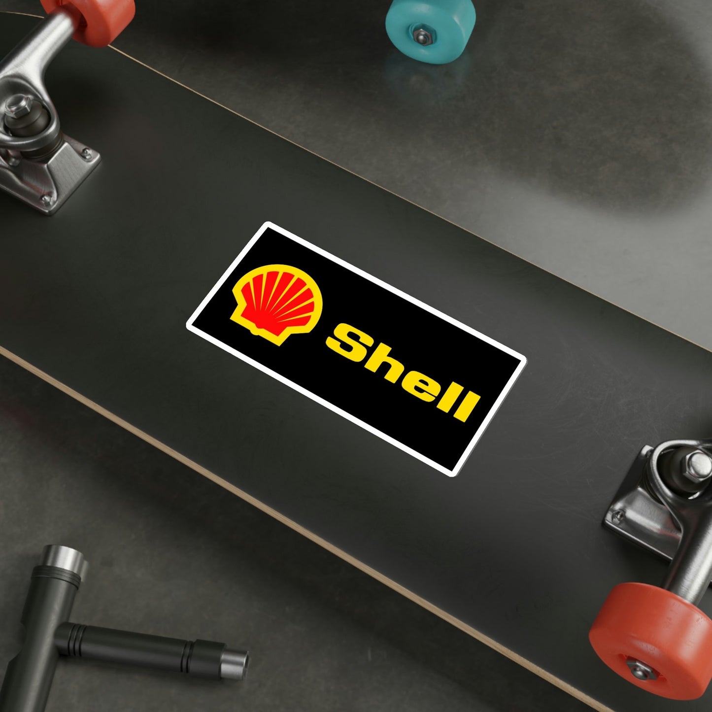 Shell Oil Company Logo v2 STICKER Vinyl Die-Cut Decal-The Sticker Space