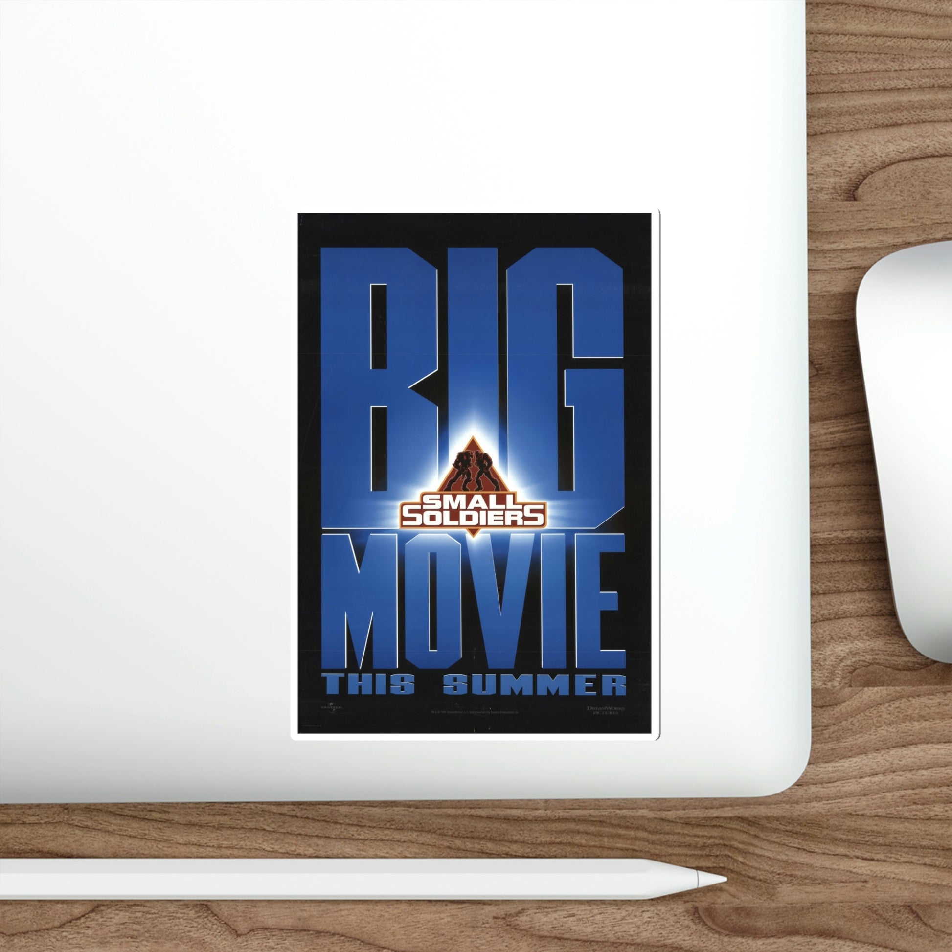 Small Soldiers 1998 Movie Poster STICKER Vinyl Die-Cut Decal-The Sticker Space