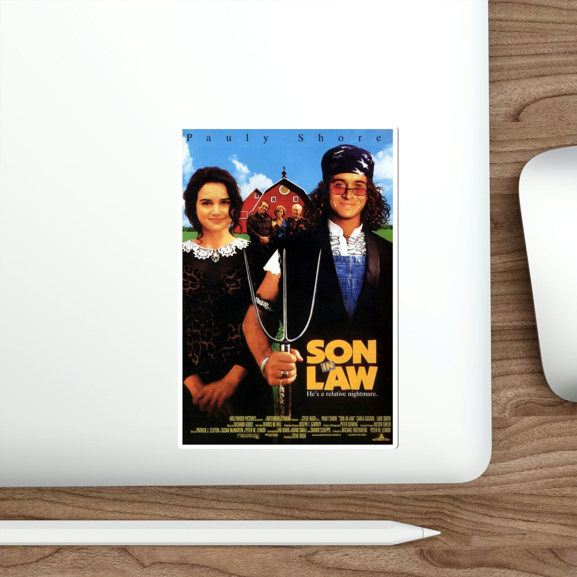 Son in Law 1993 Movie Poster STICKER Vinyl Die-Cut Decal-The Sticker Space