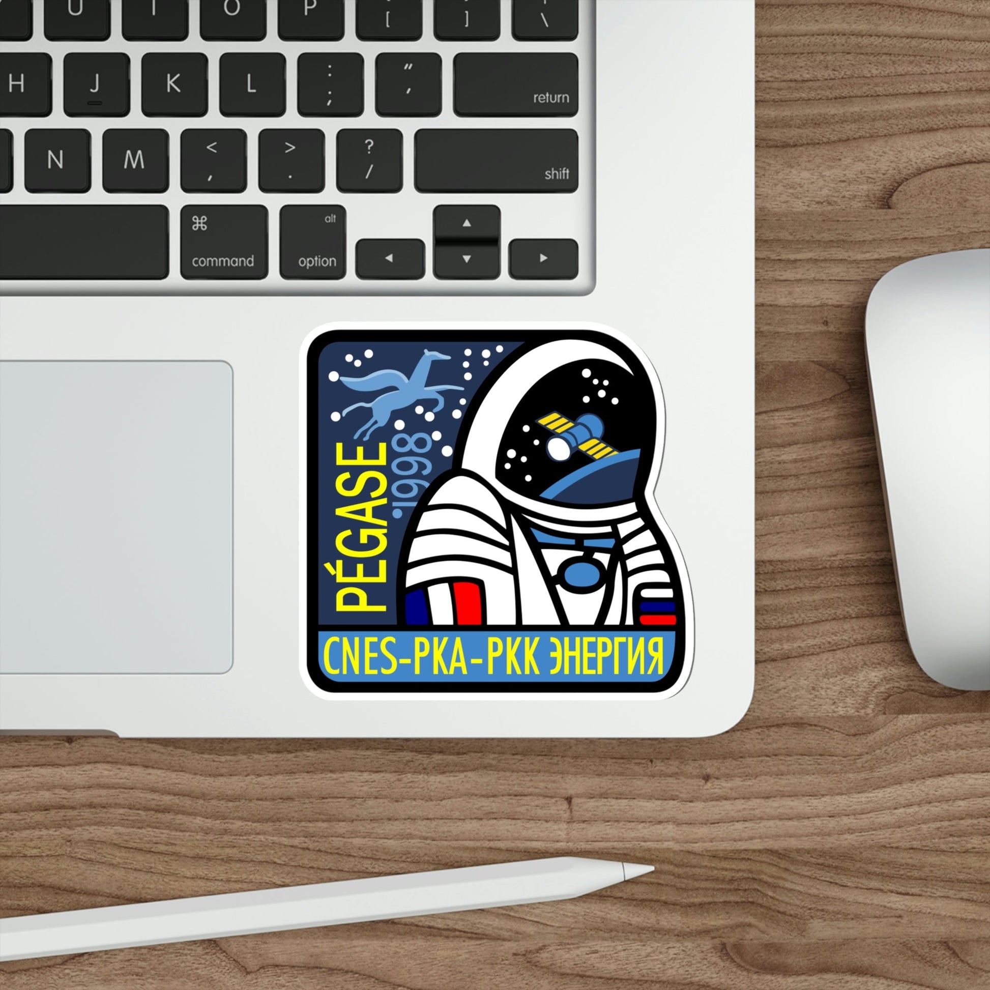 Soyuz TM-27 (Soviet Space Program) STICKER Vinyl Die-Cut Decal-The Sticker Space