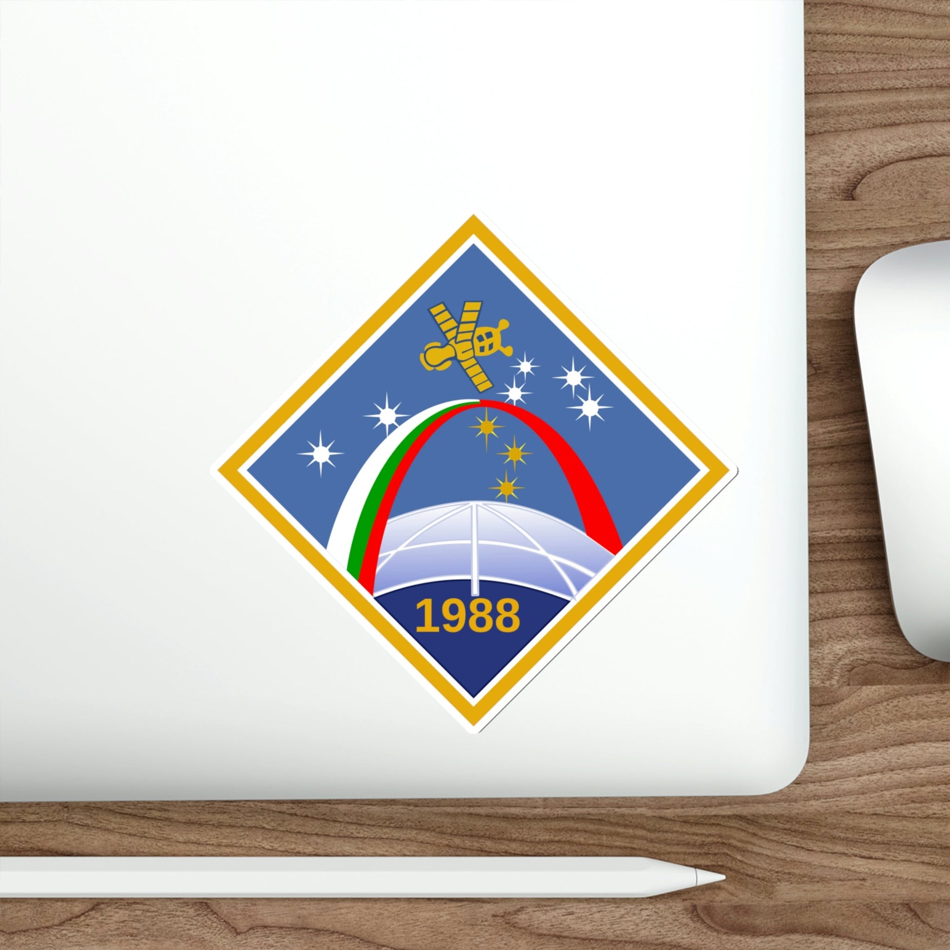 Soyuz TM-5 (Soviet Space Program) STICKER Vinyl Die-Cut Decal-The Sticker Space