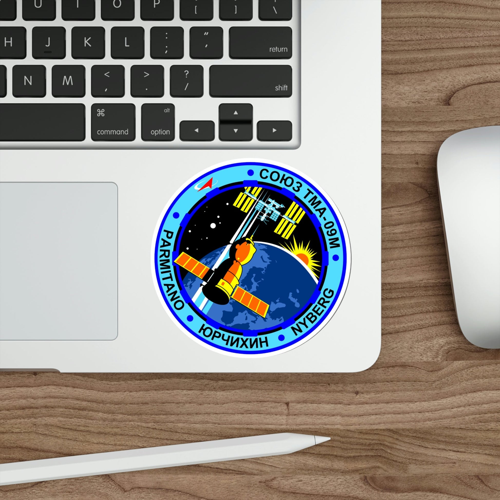 Soyuz TMA-09M (Soviet Space Program) STICKER Vinyl Die-Cut Decal-The Sticker Space