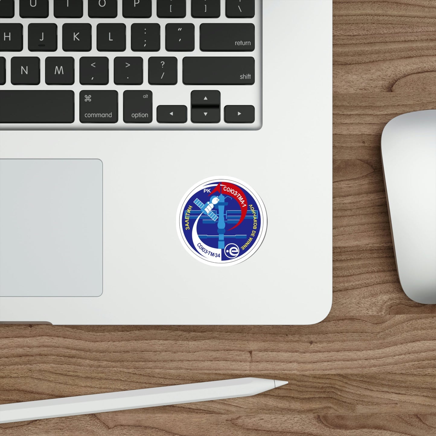 Soyuz TMA-1 (Soviet Space Program) STICKER Vinyl Die-Cut Decal-The Sticker Space