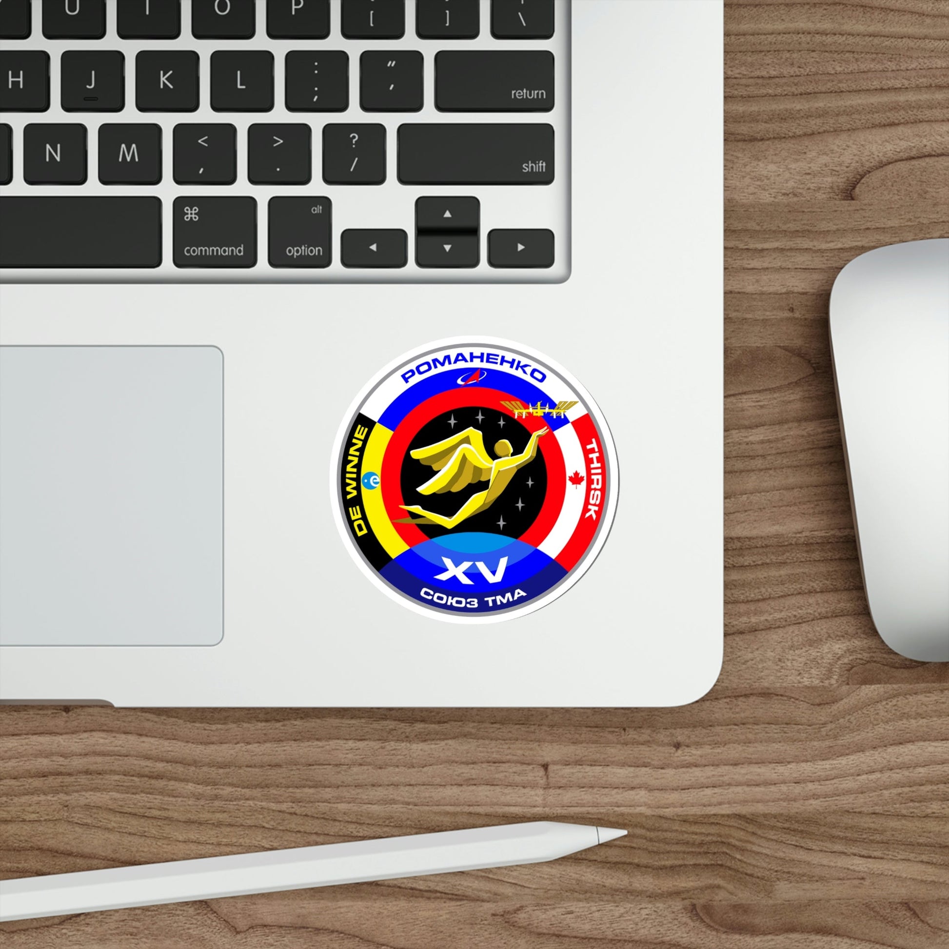 Soyuz TMA-15 (Soviet Space Program) STICKER Vinyl Die-Cut Decal-The Sticker Space