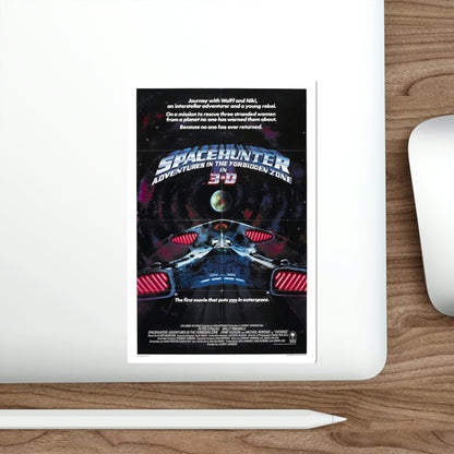 Spacehunter Adventures in the Forbidden Zone 1983 Movie Poster STICKER Vinyl Die-Cut Decal-The Sticker Space