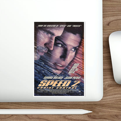 Speed 2 Cruise Control 1997 Movie Poster STICKER Vinyl Die-Cut Decal-The Sticker Space