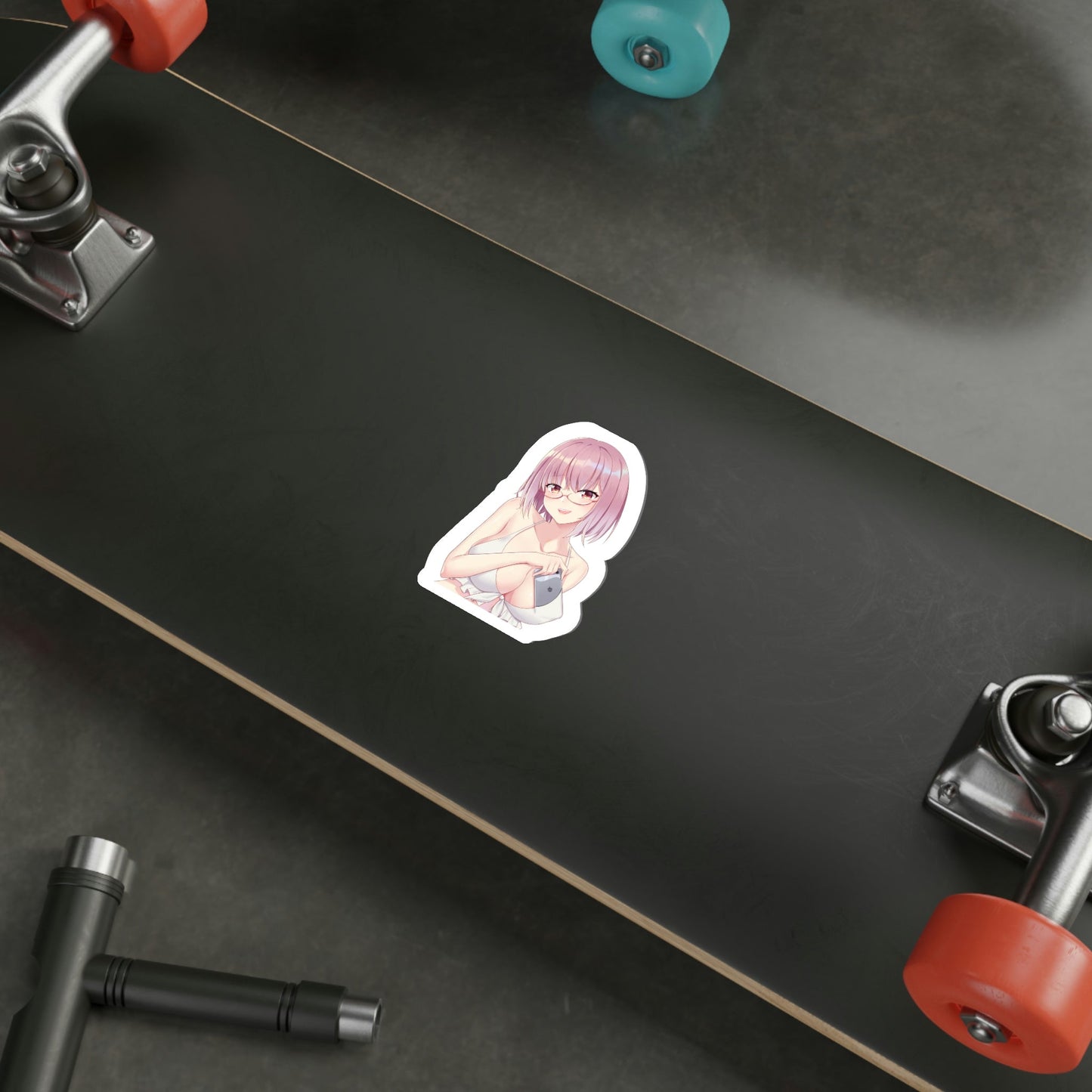 SSSS.Gridman - Akane Shinjō v2 (Anime/Ecchi/Waifu) STICKER Vinyl Die-Cut Decal-The Sticker Space