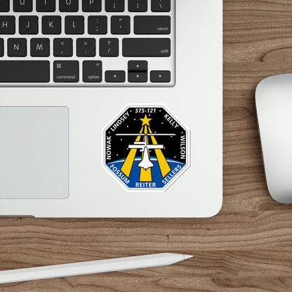 STS 121 Patch NASA STICKER Vinyl Die-Cut Decal-The Sticker Space