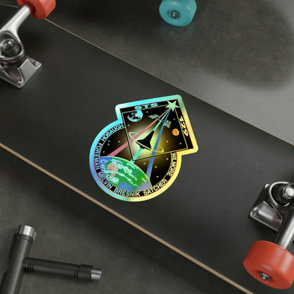 STS 129 (NASA) Holographic STICKER Die-Cut Vinyl Decal-The Sticker Space